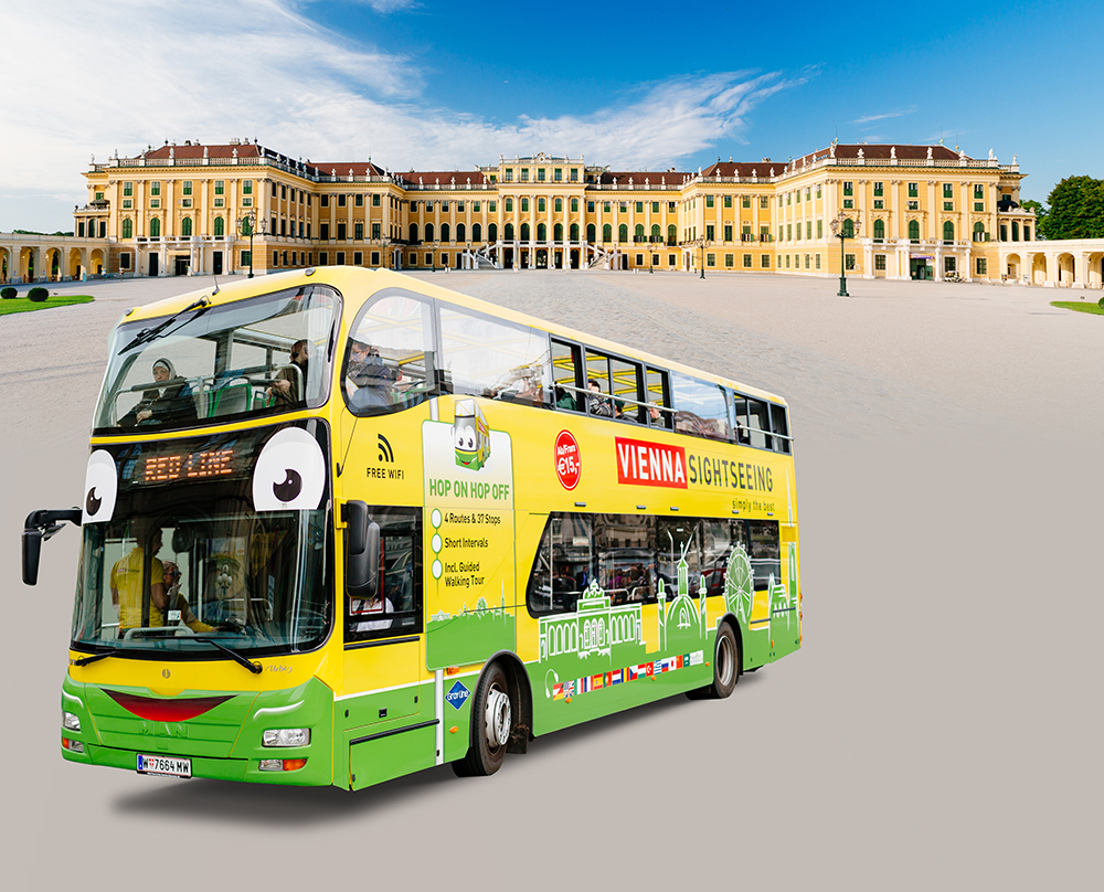 Vienna Sightseeing Hop on Hop off bus tours