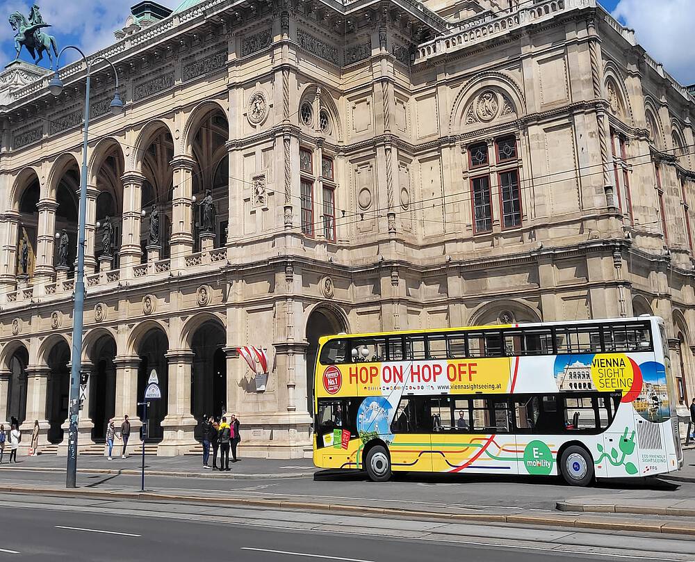 Vienna Sightseeing Hop on Hop off bus tours