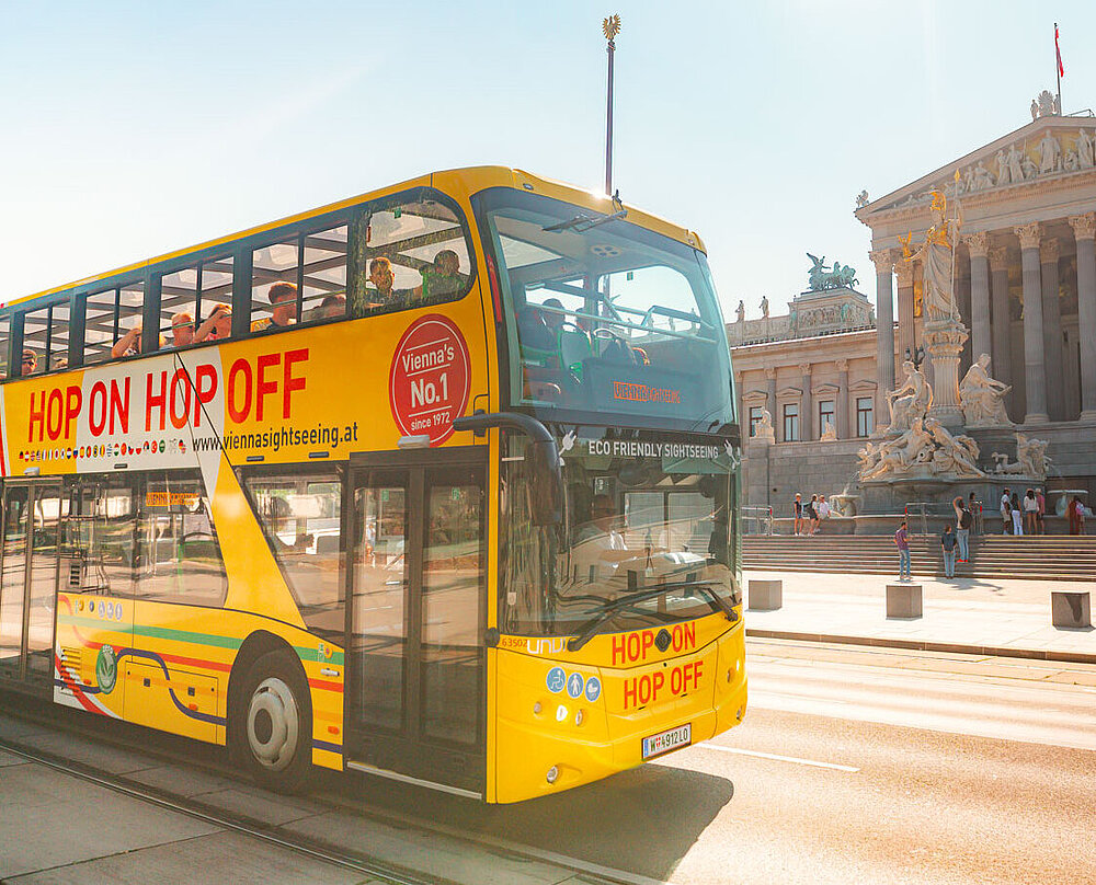 Vienna Sightseeing Hop on Hop off bus tours