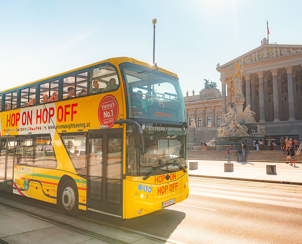Vienna Sightseeing Hop on Hop off bus tours